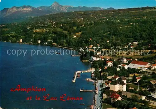 Amphion Fliegeraufnahme Massif de la Dent d Oche Amphion