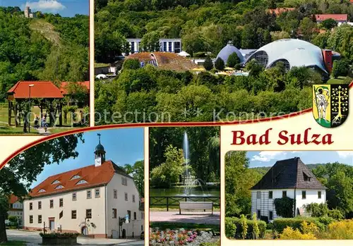 Bad_Sulza Thueringer Weintor Sonnenburg Toskana Therme Rathaus Bad_Sulza