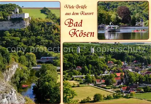 Bad_Koesen Rudelsburg Burg Saaleck Schlauchboottouren Bad_Koesen