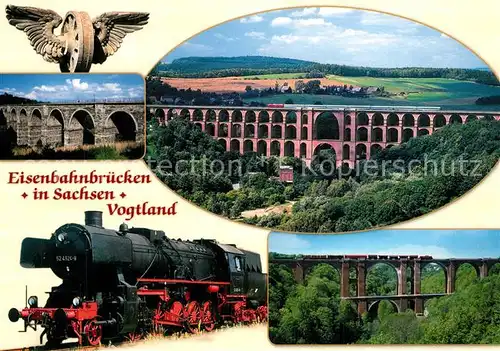 Vogtland_Region Syratalbruecke Plauen Goeltzschtalbruecke Mylau Netzschkau  Vogtland_Region