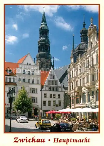 Zwickau_Sachsen Hauptmarkt Dom Sankt Marien Zwickau Sachsen
