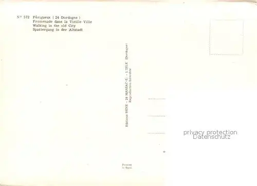 Perigueux Spaziergang durch die Altstadt Perigueux