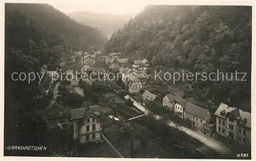 Herrnskretschen_Boehmen Blick ins Tal 