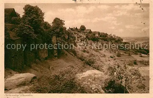 Draschen_Drazejov  Landschaftspanorama Felsendorf 