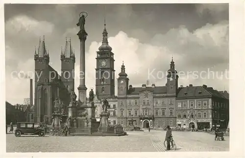 Koeniggraetz_Tschechien Grosser Ringplatz Kirche Koeniggraetz Tschechien