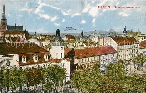 Pilsen_Plzen_Boehmen Smetanapromenade Pilsen_Plzen_Boehmen