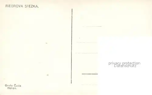 Semily Riegrova Stezka Rieger Pfad Landschaftspanorama Eisenbahn Semily