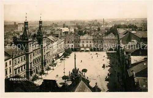 Pardubice_Pardubitz Marktplatz Pardubice Pardubitz