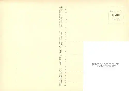 Dresden Fliegeraufnahme Zwinger mit Gem?ldegalerie und Opernhaus Dresden