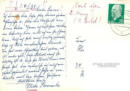 Luckenwalde Ernst Th?lmann Strasse Luckenwalde