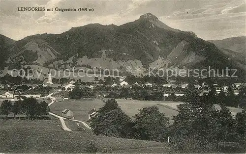 Lenggries mit Geigerstein Lenggries