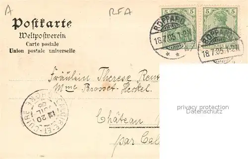 Boppard_Rhein Rheinpartie Boppard Rhein