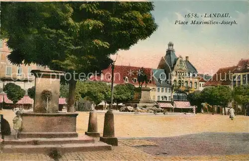 Landau_Isar Place Maximilien Joseph Landau Isar