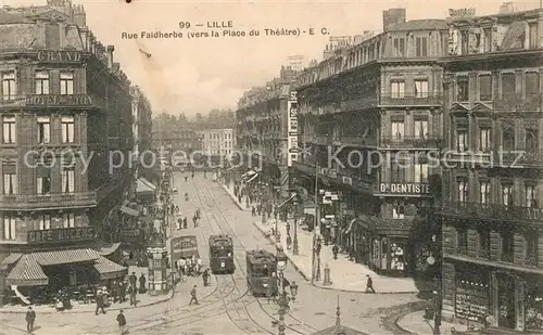 AK / Ansichtskarte Lille_Nord Rue Faldherbe  Lille_Nord