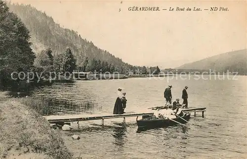 AK / Ansichtskarte Gerardmer_Vosges Bout du Lac Gerardmer Vosges