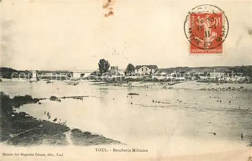 AK / Ansichtskarte Toul_Meurthe et Moselle_Lothringen Boucherie Militaire Toul_Meurthe et Moselle