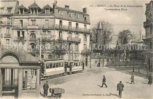 AK / Ansichtskarte Nancy_Lothringen Place de la Commanderie  Nancy Lothringen