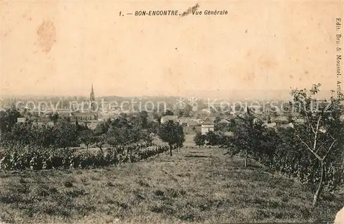 AK / Ansichtskarte Bon Encontre Panorama Bon Encontre