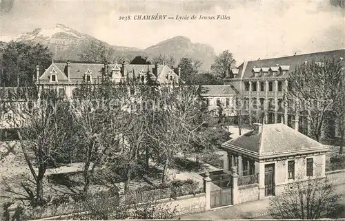 AK / Ansichtskarte Chambery_Savoie Lycee de Jeunes Filles Chambery Savoie