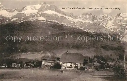 AK / Ansichtskarte Passy_Bonneville La Chaine Mont Fleuri Passy_Bonneville