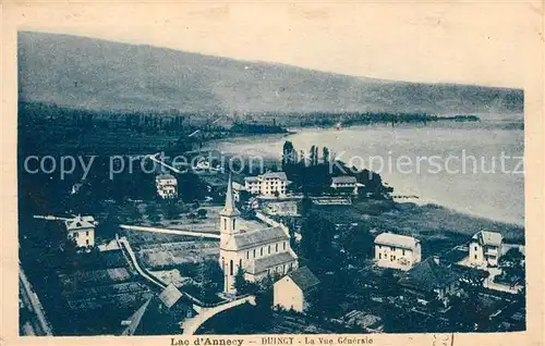 AK / Ansichtskarte Duingt Lac d Annecy Panorama Duingt