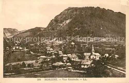 AK / Ansichtskarte Morzine Panorama Morzine