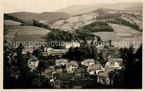 AK / Ansichtskarte Nieder_Lindewiese_Lipova_Lazne Panorama Kurort 