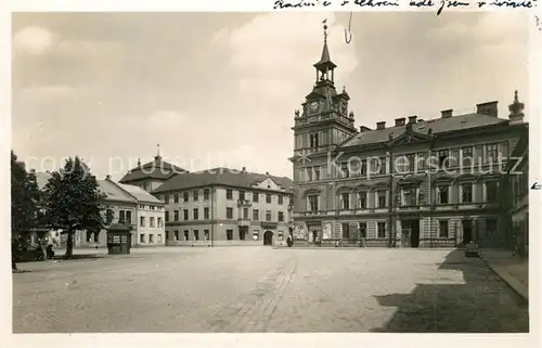 AK / Ansichtskarte Chocen_Chotzen_Tschechien Namesti Platz 