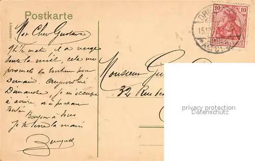 Dresden Blick von Marienbr?cke Dresden