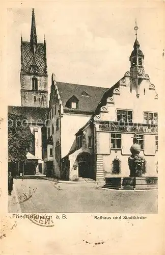 Friedrichshafen_Bodensee Rathaus Stadtkirche Friedrichshafen Bodensee