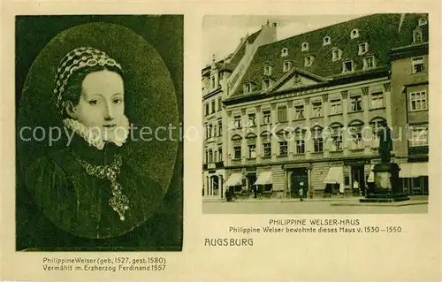 Augsburg Philippine Welser Haus Augsburg