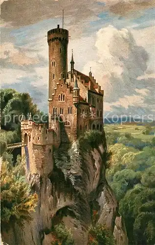 Schloss_Lichtenstein K?nstlerkarte Schloss_Lichtenstein