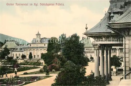 Pillnitz Speisesaal im Schlossgarten Pillnitz