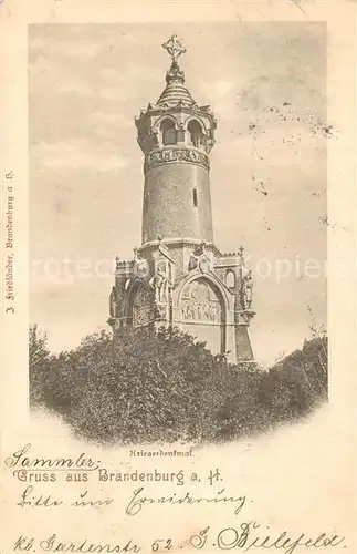 Brandenburg_Havel Kriegerdenkmal Brandenburg Havel