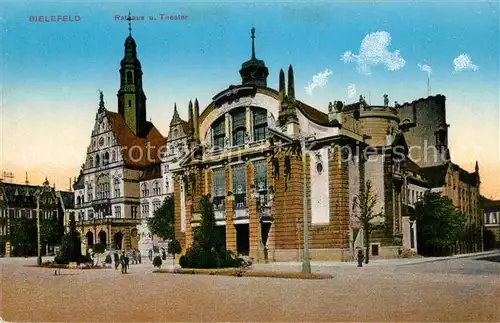 Bielefeld Rathaus mit Theater Bielefeld