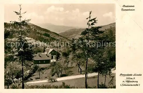 Offenburg Badisches Turnerheim Brandeck Linde  Offenburg