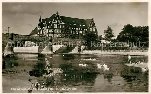 Bad_Kreuznach Br?cke mit St. Marienw?rth Bad_Kreuznach