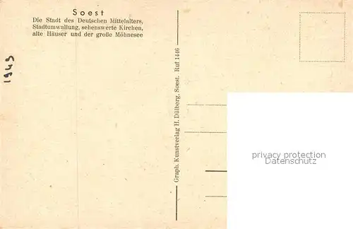 Soest_Arnsberg Osthofentor Schiefer Turm Jacobi Tor Marktstrasse Soest_Arnsberg