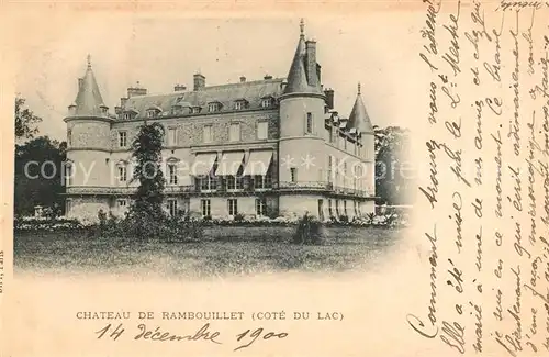 AK / Ansichtskarte Rambouillet Chateau Rambouillet