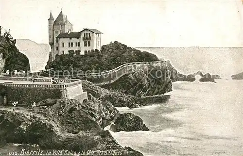 AK / Ansichtskarte Biarritz_Pyrenees_Atlantiques Villa Balsa Biarritz_Pyrenees