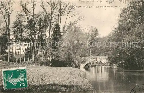 AK / Ansichtskarte Brunoy Pont de Soulins Brunoy