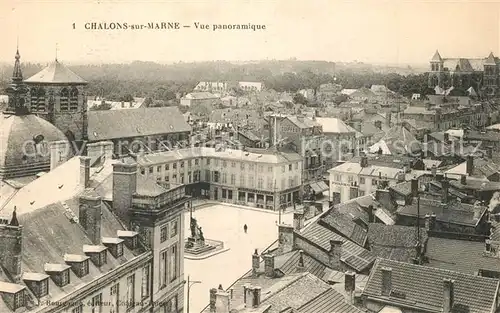 AK / Ansichtskarte Chalons sur Marne_Ardenne Panorama Chalons sur Marne Ardenne