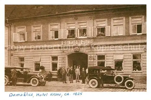 AK / Ansichtskarte Domazlice Hotel Koruna Domazlice