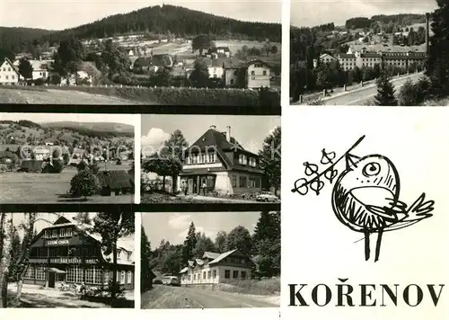 AK / Ansichtskarte Korenov Teilansichten Hotel Erholungsheim Korenov