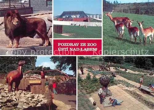AK / Ansichtskarte Usti_nad_Labem Zoo Minigolf Usti_nad_Labem