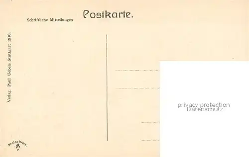 AK / Ansichtskarte Stuttgart Fliegeraufnahme Stuttgart