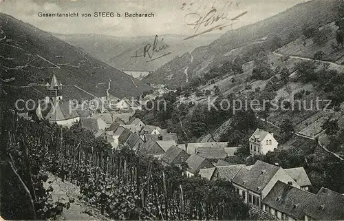 AK / Ansichtskarte Steeg_Bacharach  Steeg Bacharach