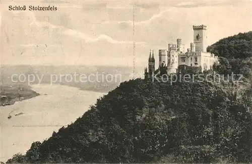 AK / Ansichtskarte Stolzenfels Schloss Stolzenfels