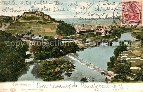 AK / Ansichtskarte Ebernburg  Ebernburg