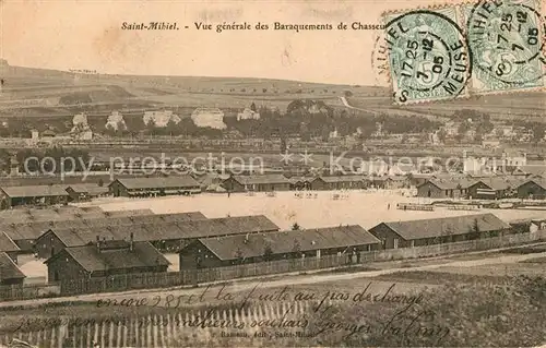 AK / Ansichtskarte Saint Mihiel Panorama Baraquements de Chasseu Saint Mihiel